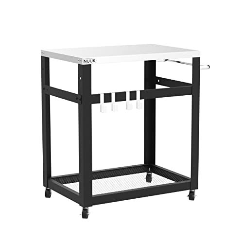 NUUK 30IN Outdoor BBQ Prep Cart- Two Levels