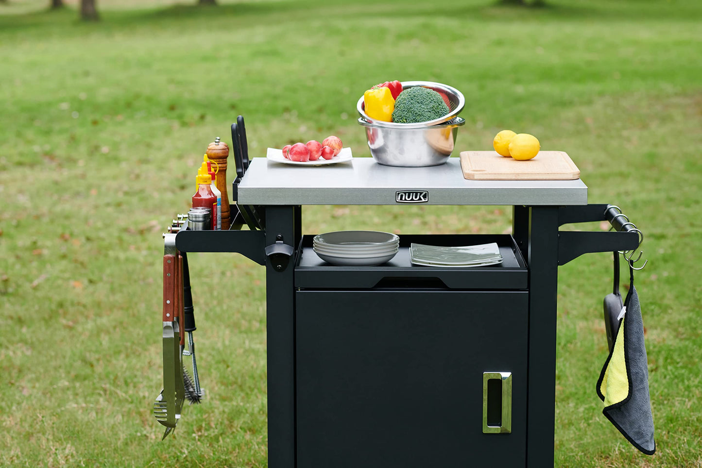 Deluxe 30in Outdoor Kitchen Prep Station