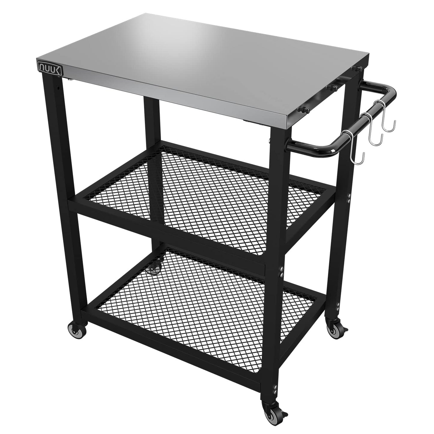 24 In-3 Layer Outdoor Stainless Steel Grill Table
