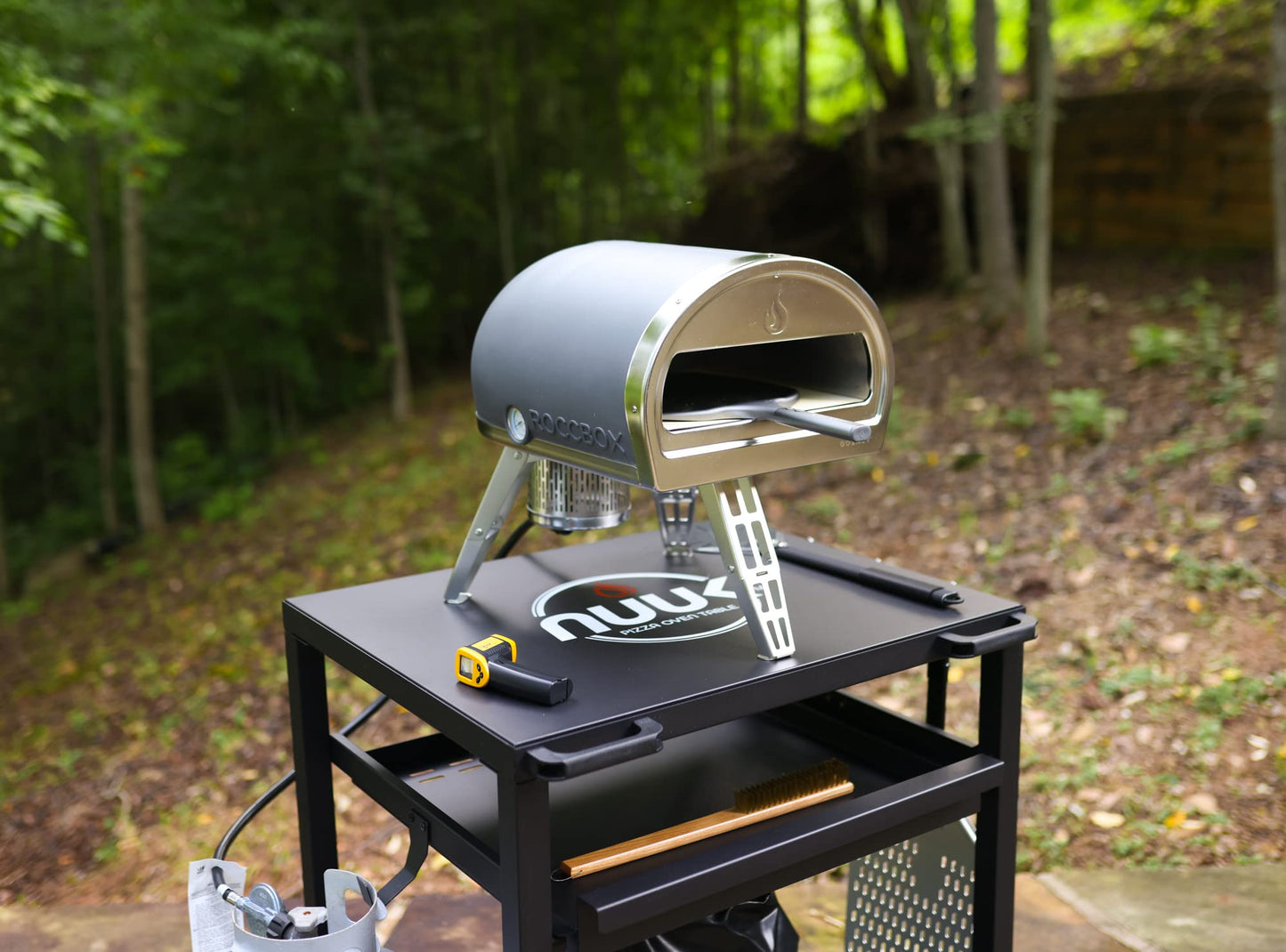 NUUK 30IN Steel Pizza Oven Table