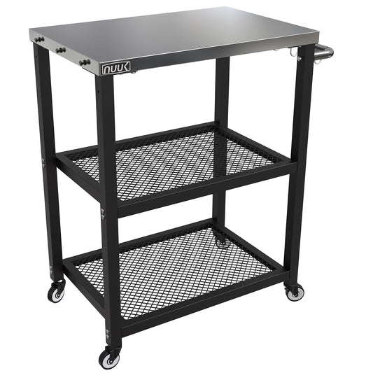 24 In-3 Layer Outdoor Stainless Steel Grill Table
