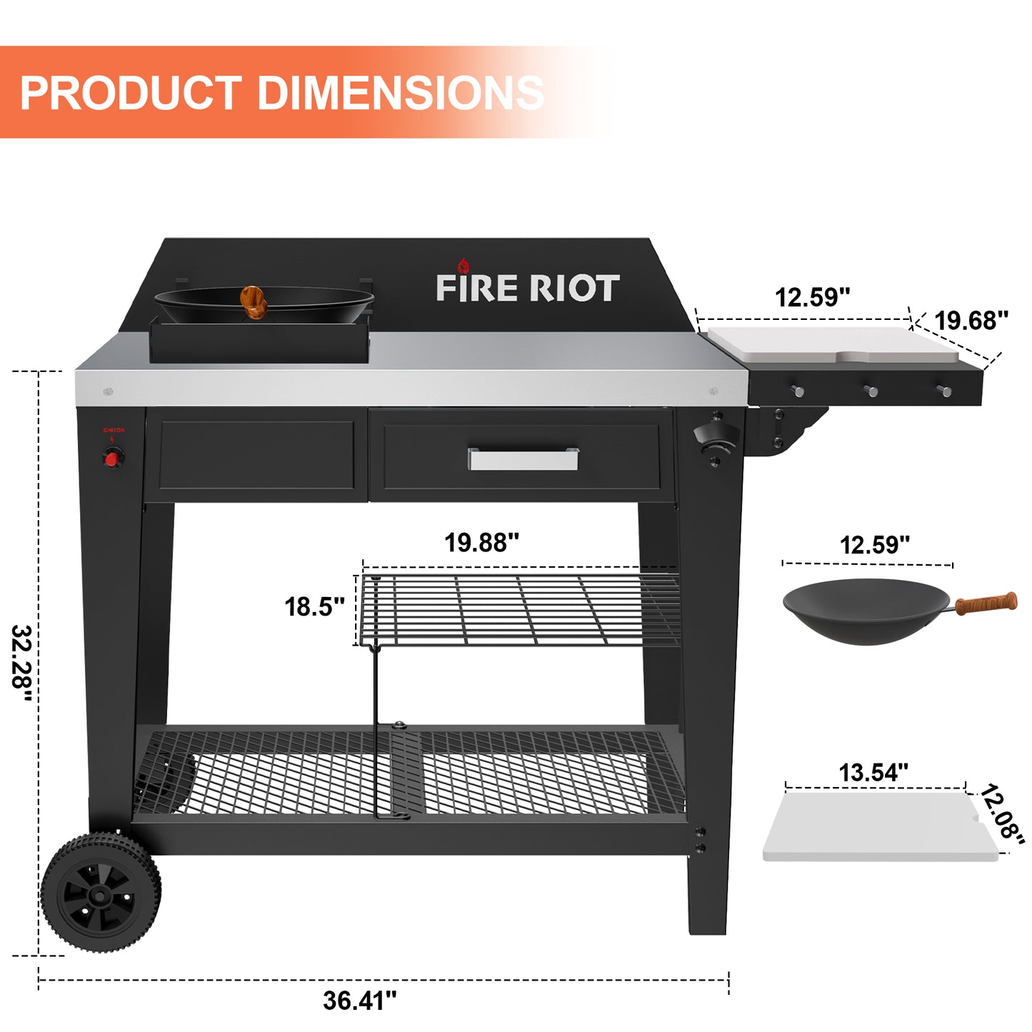 50,000 BTU Outdoor Propane Single Burner Stand, Propane Deep Turkey Fryer Burner