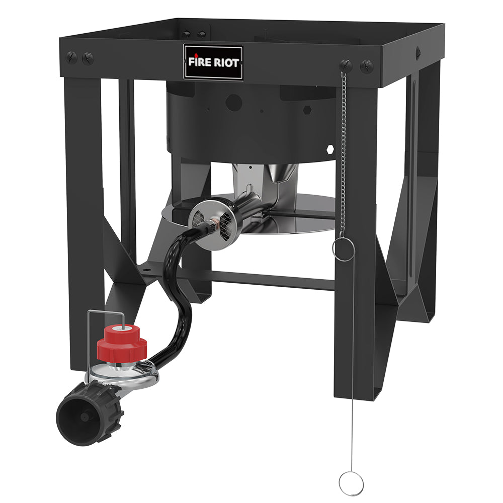 50,000 BTU Outdoor Propane Single Burner Stand, Propane Deep Turkey Fryer Burner