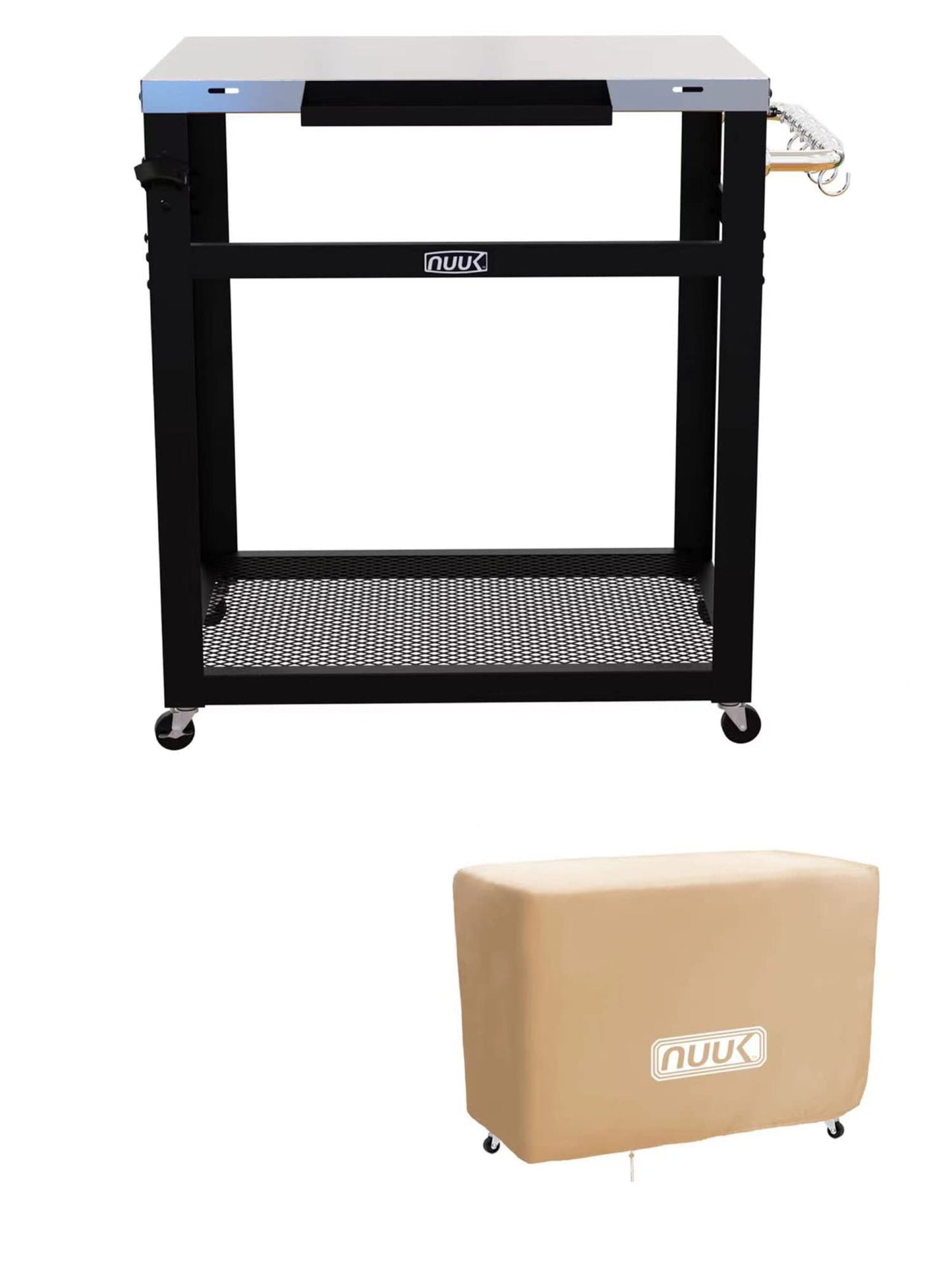 NUUK 30IN Outdoor Grill Cart with Waterproof Cover