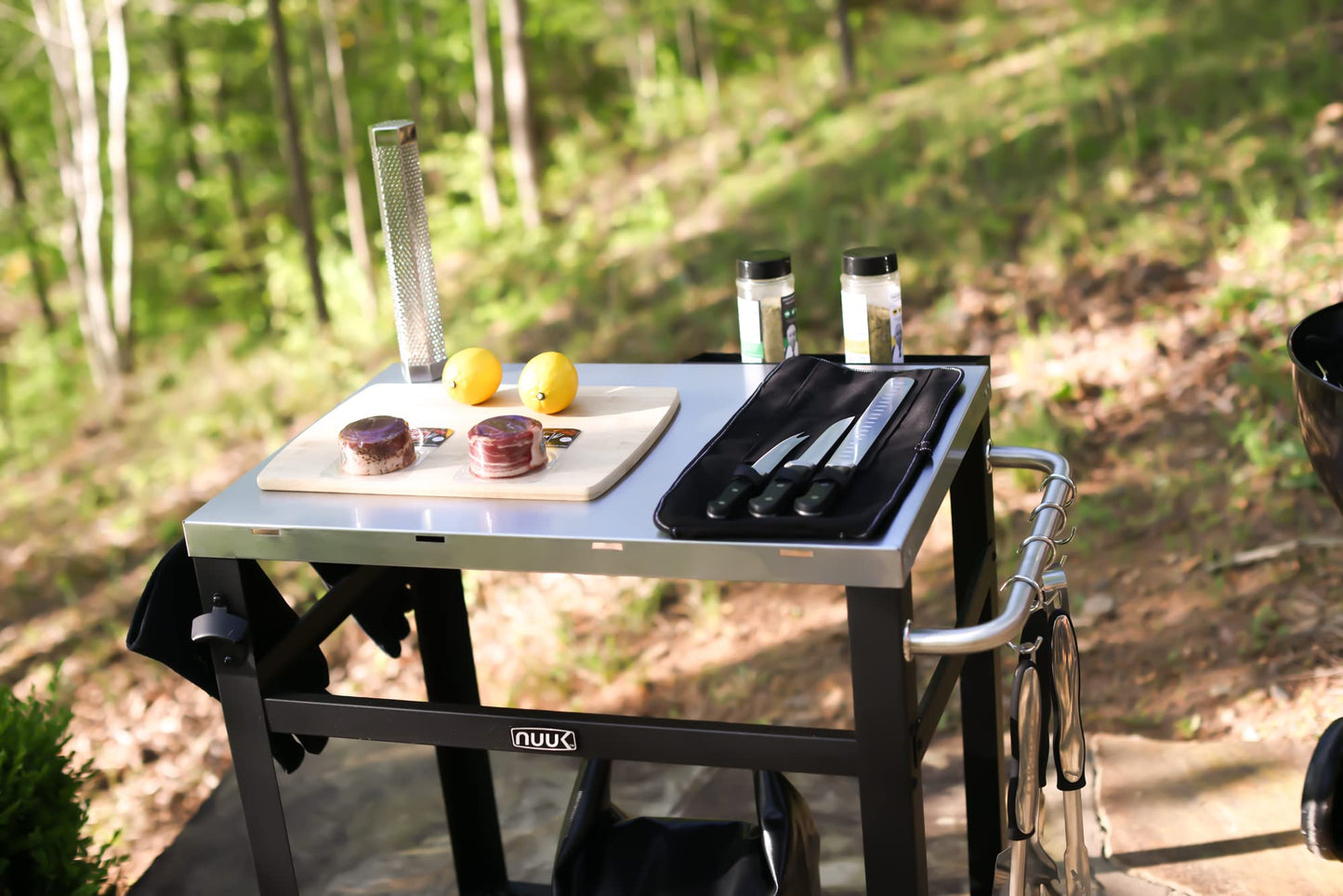 NUUK 30IN Outdoor Grill Cart with Waterproof Cover